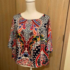Boden Multi-color PaisleyTop. Size 20.   REDUCED PRICE